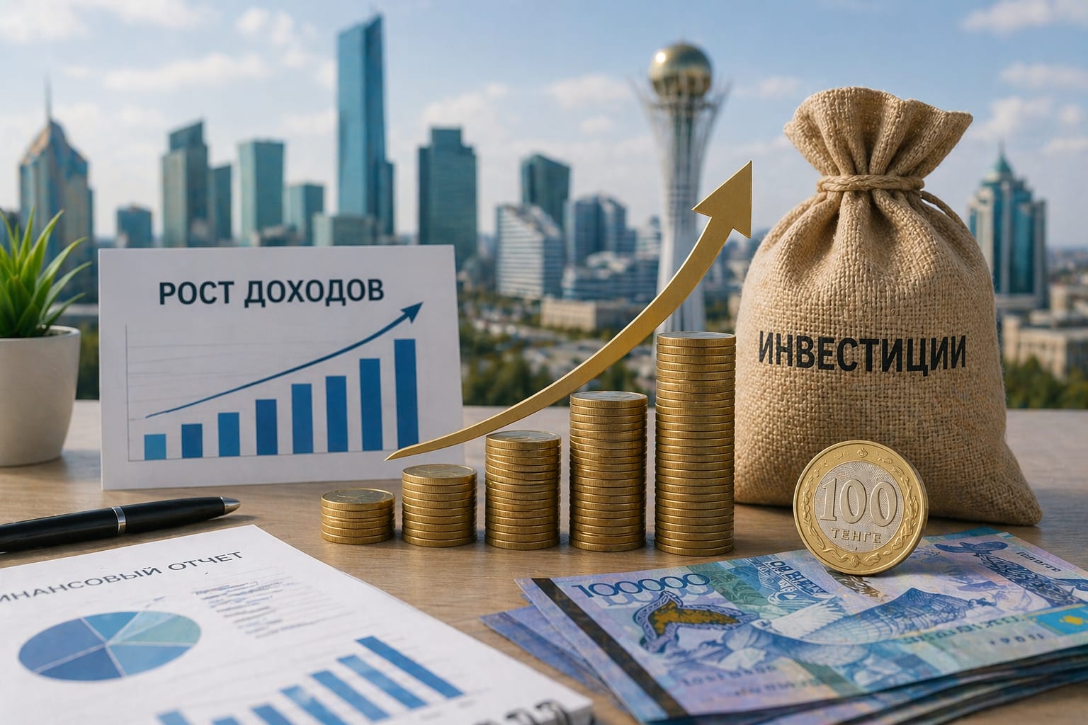 Инвестиционный доход Национального фонда вырос на 29,3% за три квартала 2025 года