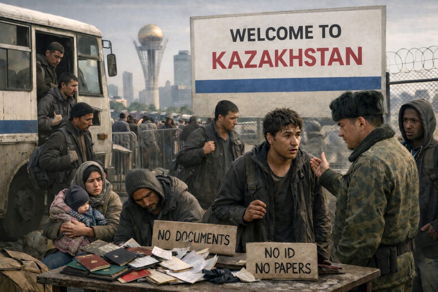 Тысячи людей в Казахстане живут без гражданства