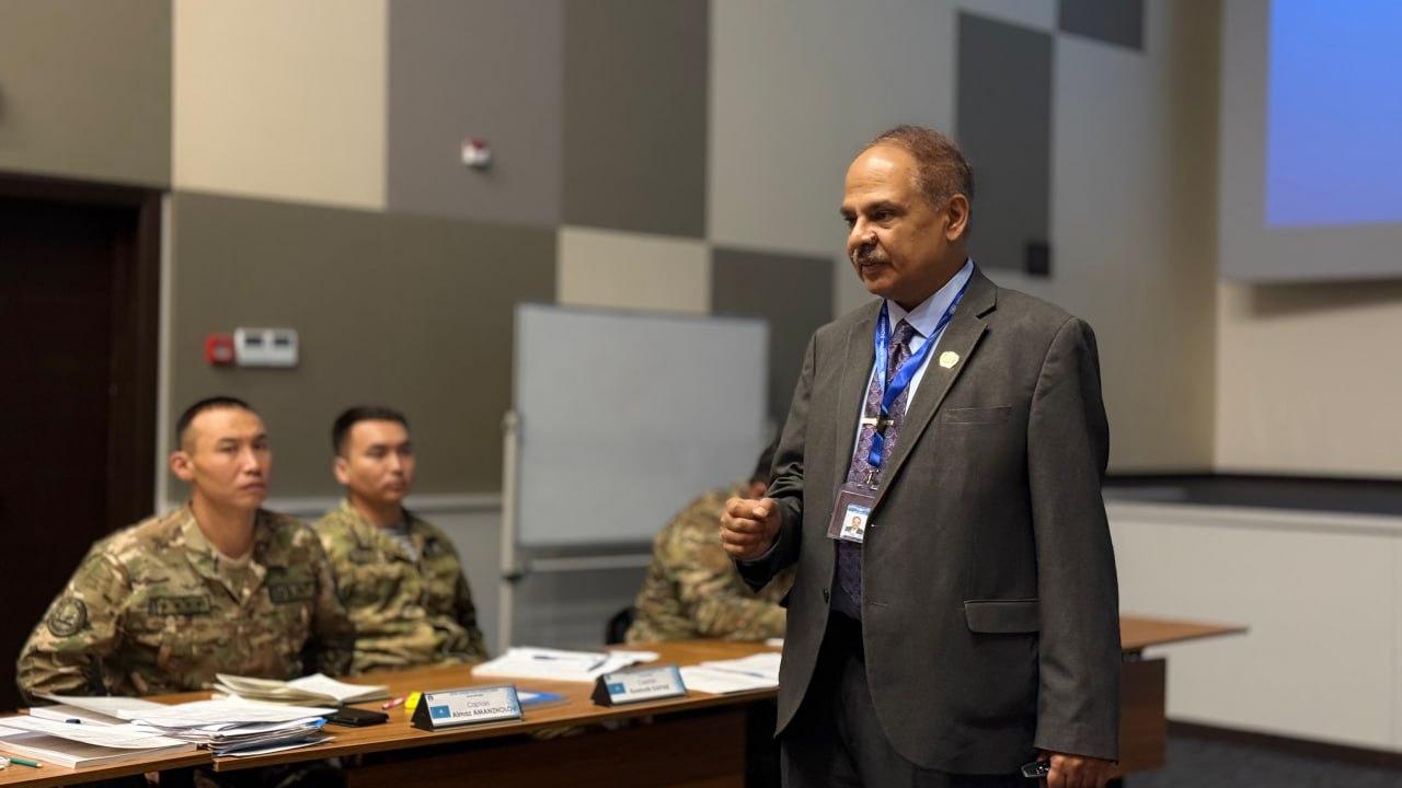 Алматыда БҰҰ стандартындағы штаб офицерлері курсы аяқталды