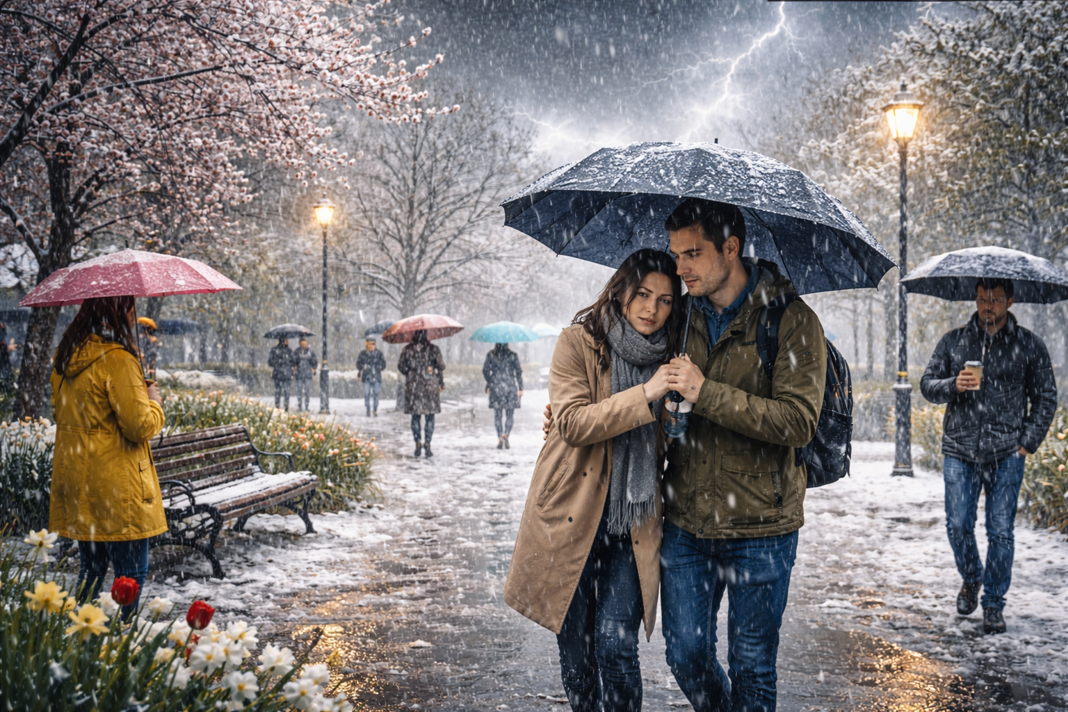 Бесқонақ в разгаре: снег ожидается в Астане, а грозы &ndash; на юге Казахстана  