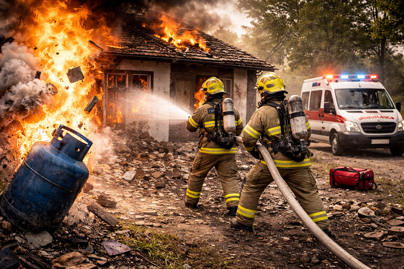Взрыв газового баллона в Павлодарской области: одна из пострадавших находится в тяжелом состоянии 