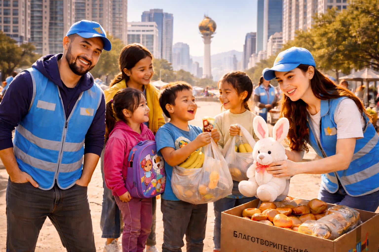 Таджикистан обогнал Казахстан по числу добровольных помощников