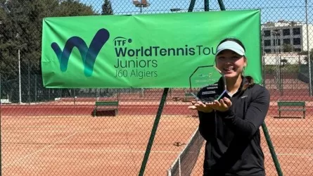 16 жастағы қазақстандық теннисші Алжирдегі турнирдің жеңімпазы атанды 