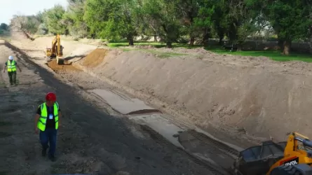 Сразу 42 канала реконструируют только в одном районе Жамбылской области  