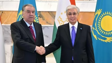 Токаев провел встречу с президентом Таджикистана 