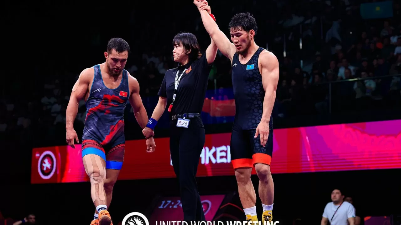 Казахстанец завоевал золотую медаль чемпионата Азии по греко-римской борьбе