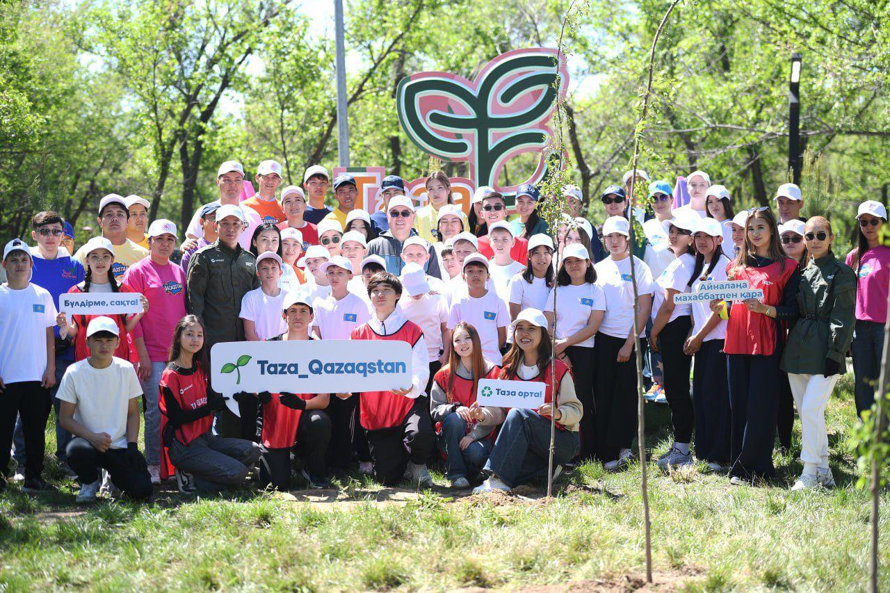 &laquo;Таза Казахстан&raquo;: В Алматинской области прошла масштабная акция по уборке мусора