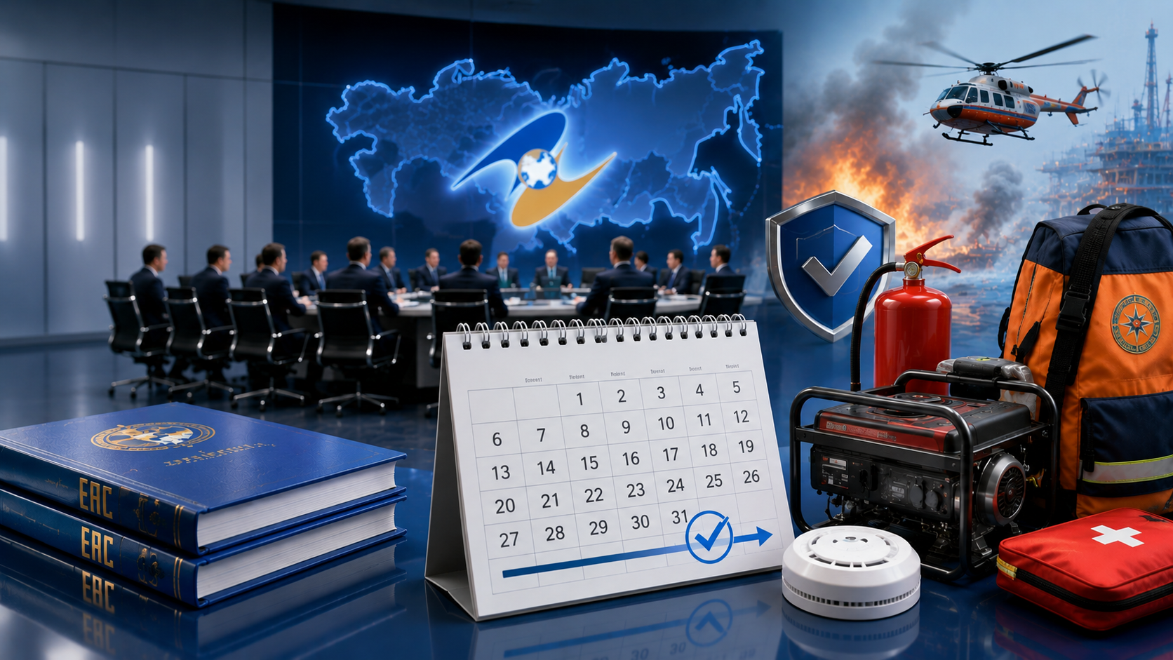 В ЕАЭС перенесли сроки полного введения техрегламента по продукции для ЧС  