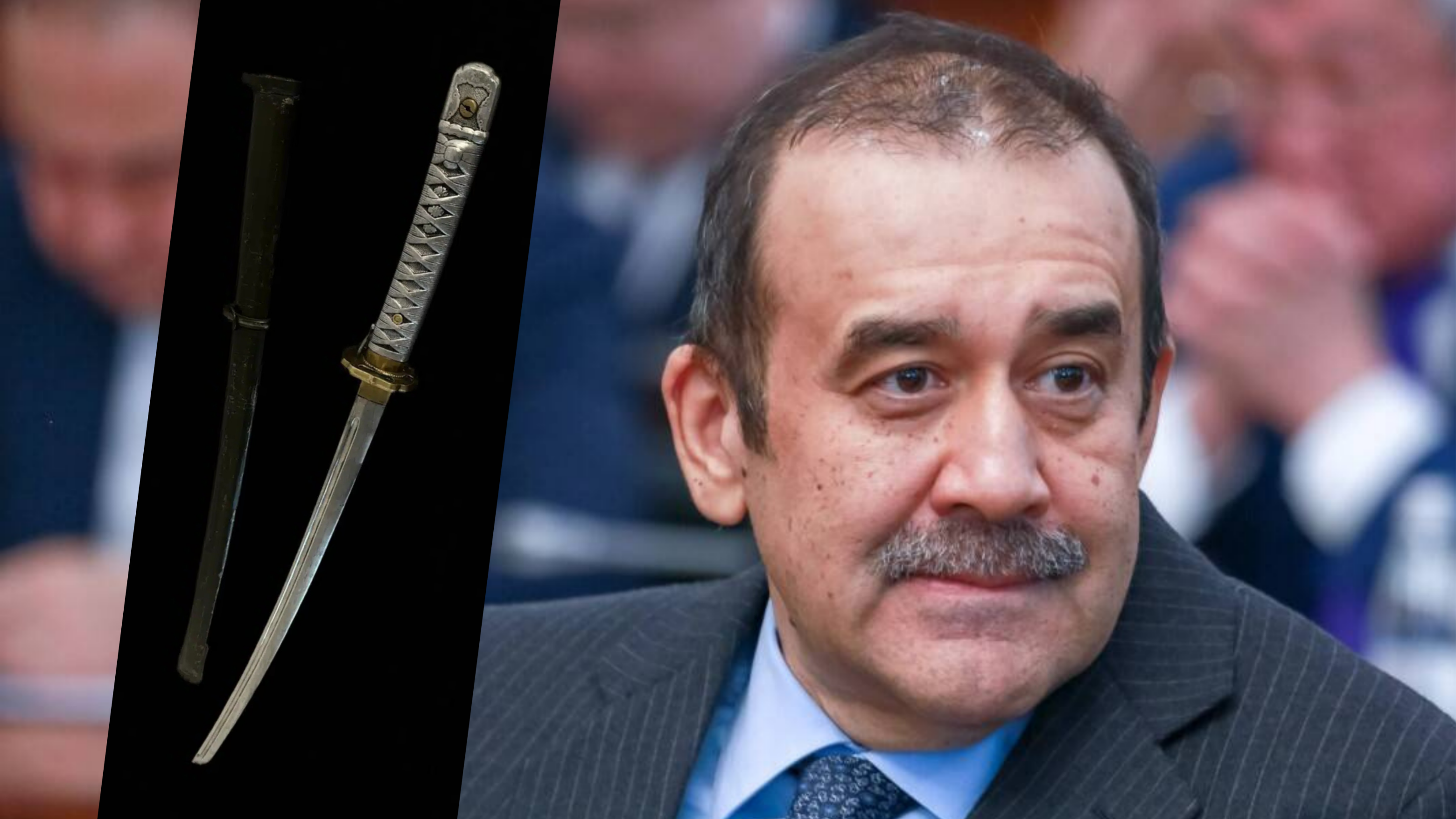 Кәрім Мәсімовтен тәркіленген самурай қылышы аукционда 3-ші рет сатылды