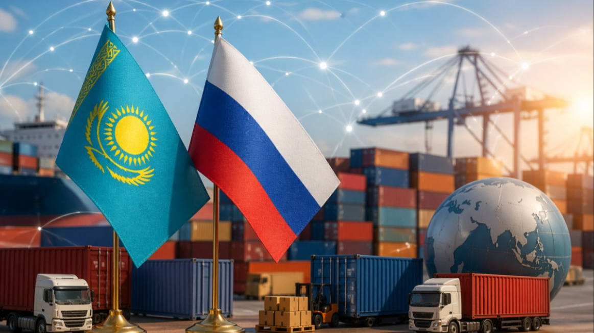 Товарооборот Казахстана и России вырос на 16% с начала 2026 года  