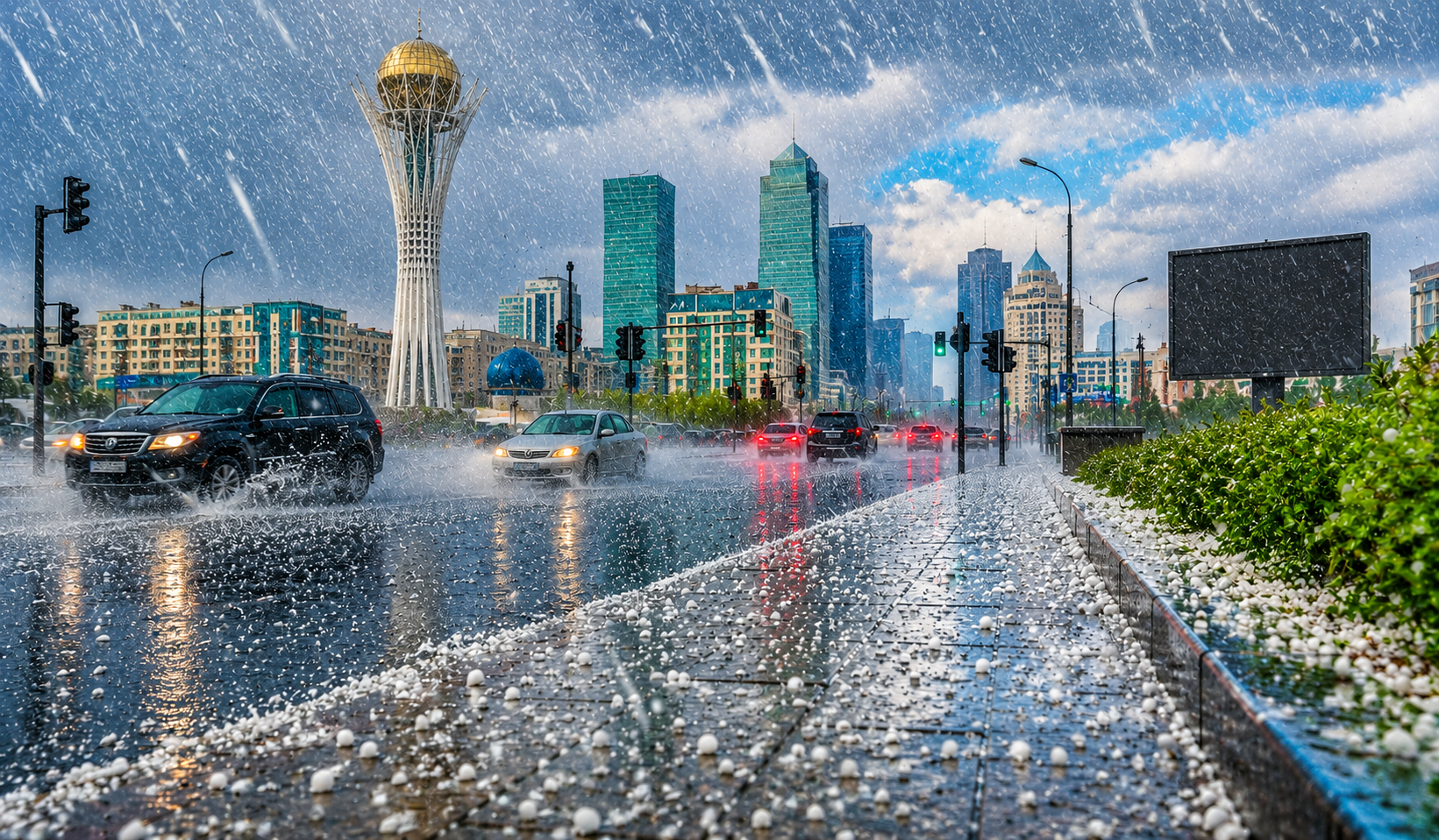 Грозы и град накроют Астану на праздники, что ждет Алматы, Шымкент и другие регионы РК  