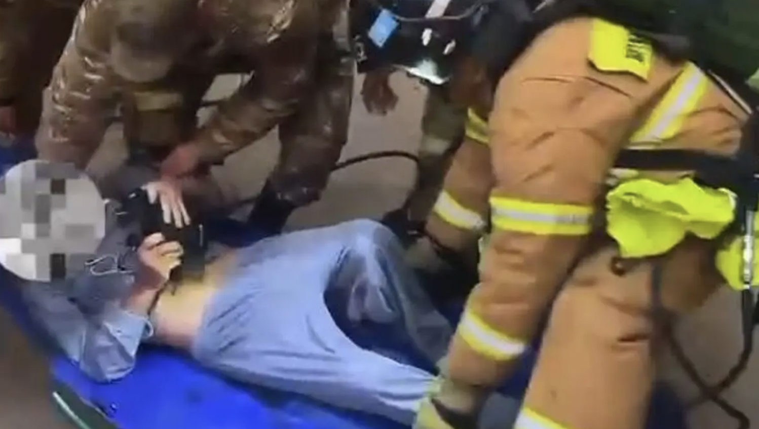 Қосшыда ер адам пәтерінде тірідей өртеніп кете жаздады