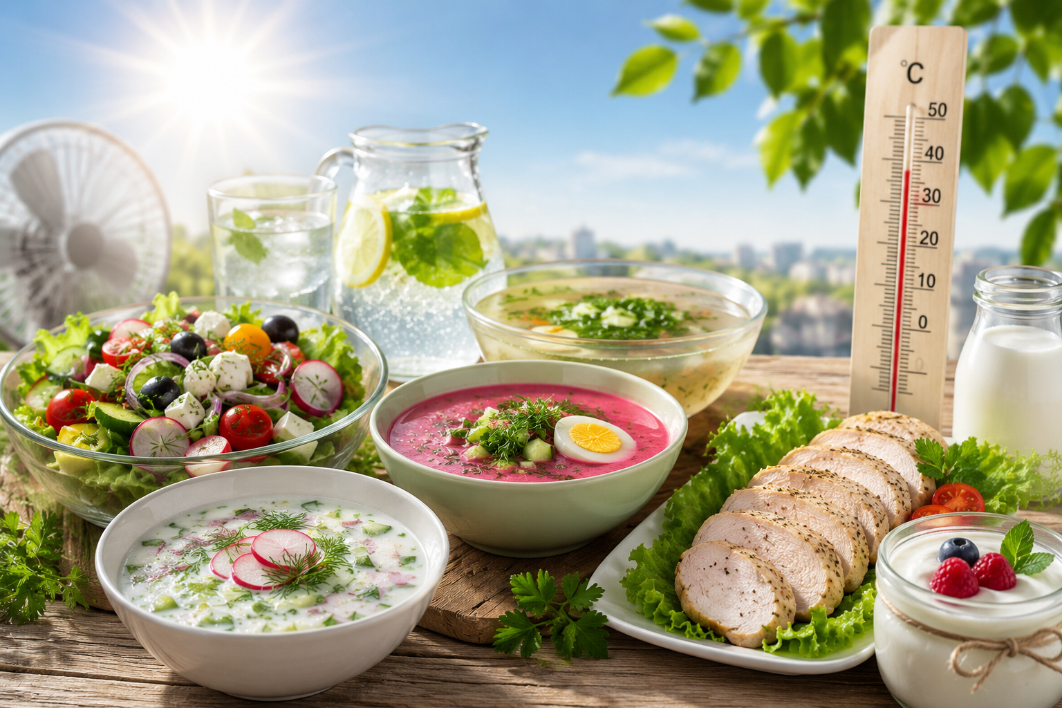 Опасное меню лета: от каких продуктов лучше отказаться в жару 