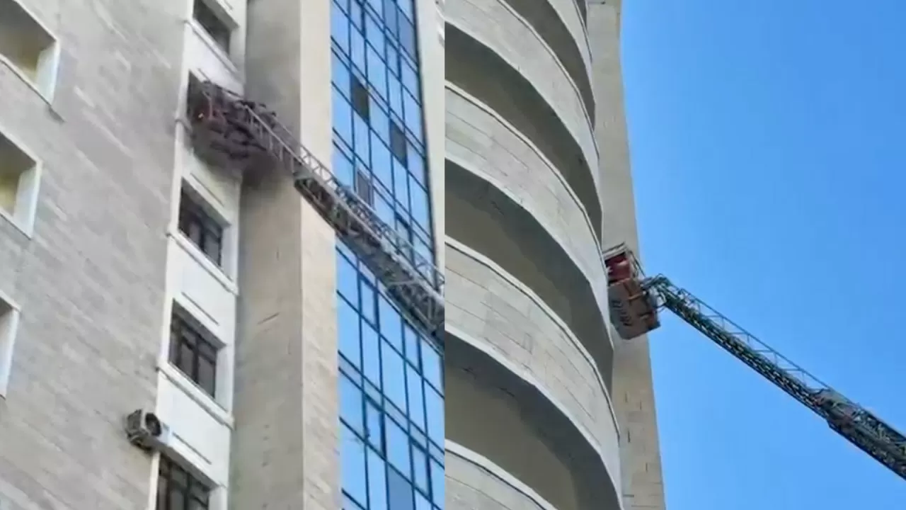 Астанада тұрғын үйдің 7-қабатында өрт шықты