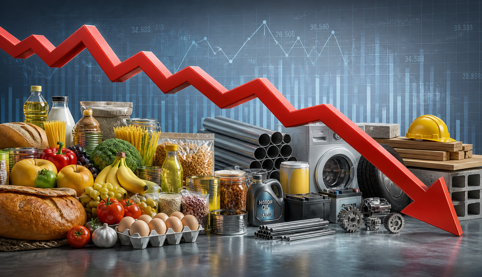 Годовая инфляция замедлилась до 10,6% 