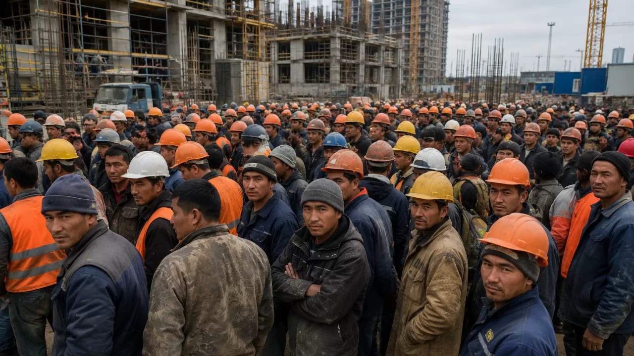 Зарубежные гастарбайтеры заполонили казахстанские предприятия 