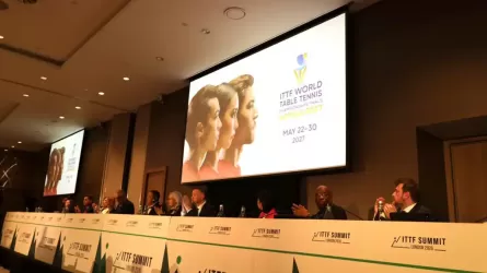Астана презентовала подготовку к чемпионату мира по настольному теннису в Лондоне