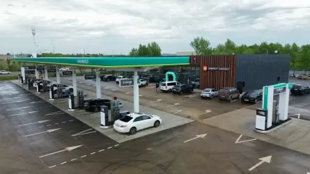 Новый формат: на выезде из Астаны открылся АЗК GASENERGY 