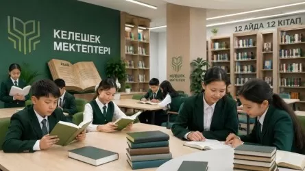 Казахстанских школьников хотят превратить в читающую нацию  