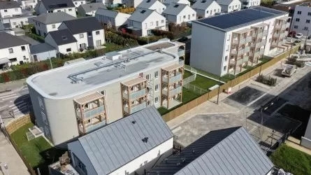 Крупнейший в Европе трехэтажный дом напечатали на 3D-принтере во Франции