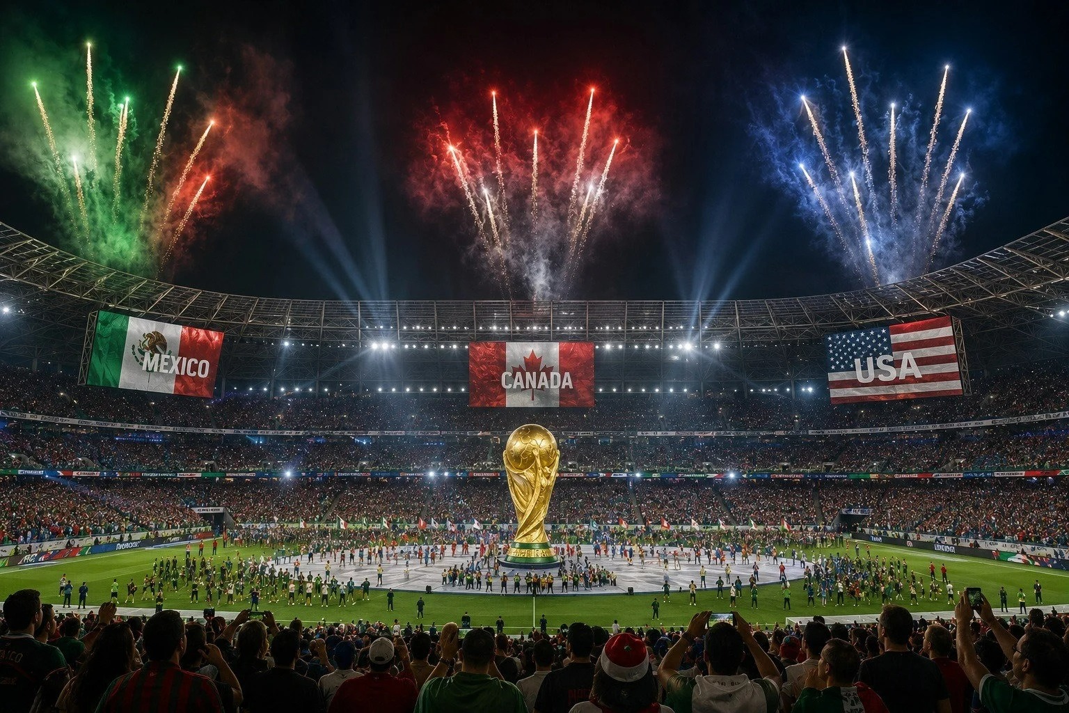 Футболдан 2026 жылғы әлем чемпионатының шымылдығы түрілді