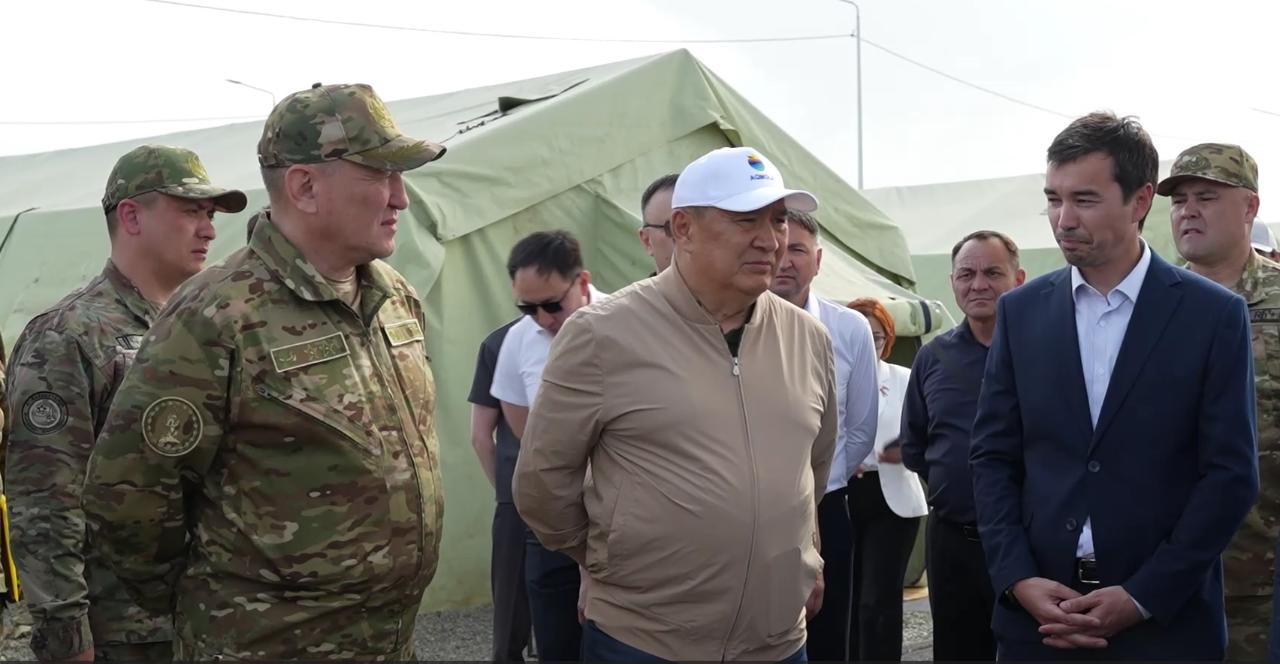 Қорғаныс министрі Бурабайда өтетін "Айбын" халықаралық жиынына дайындық барысын тексерді