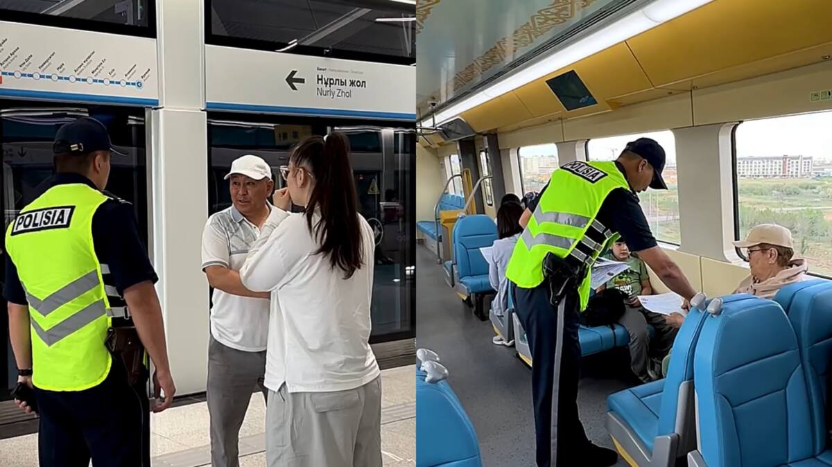 LRT станциядары мен пойыздарын 100-ден аса қызметкер күзетеді