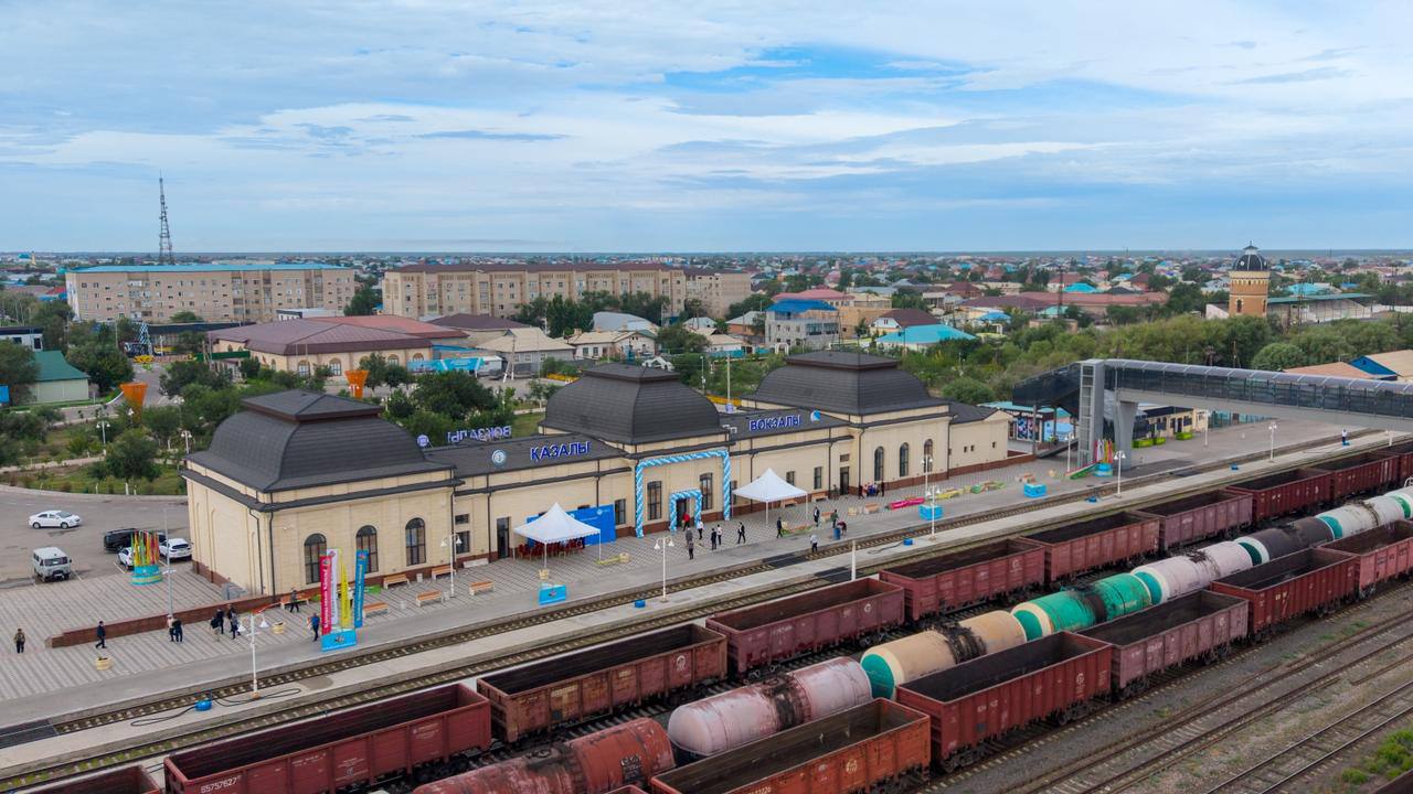 120 жылдан астам тарихы бар Қазалы вокзалы қайта жаңартылды