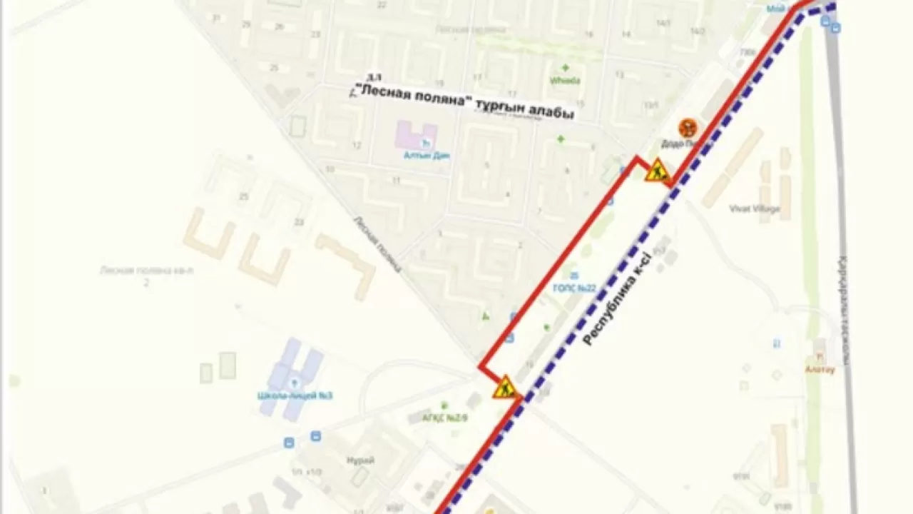 Четыре пригородных автобуса в Астане ездят по обновленному маршруту