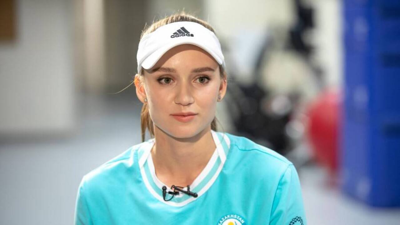 Елена Рыбакина әлемдегі ең әдемі теннисшілердің қатарына кірді