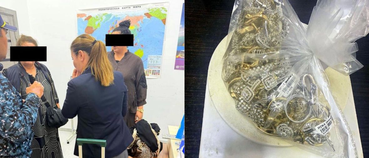&laquo;Денесінен 34 зергерлік бұйым табылған&raquo;: Маңғыстау шекарасынан &laquo;жасырынып&raquo; өткен әйел ұсталды