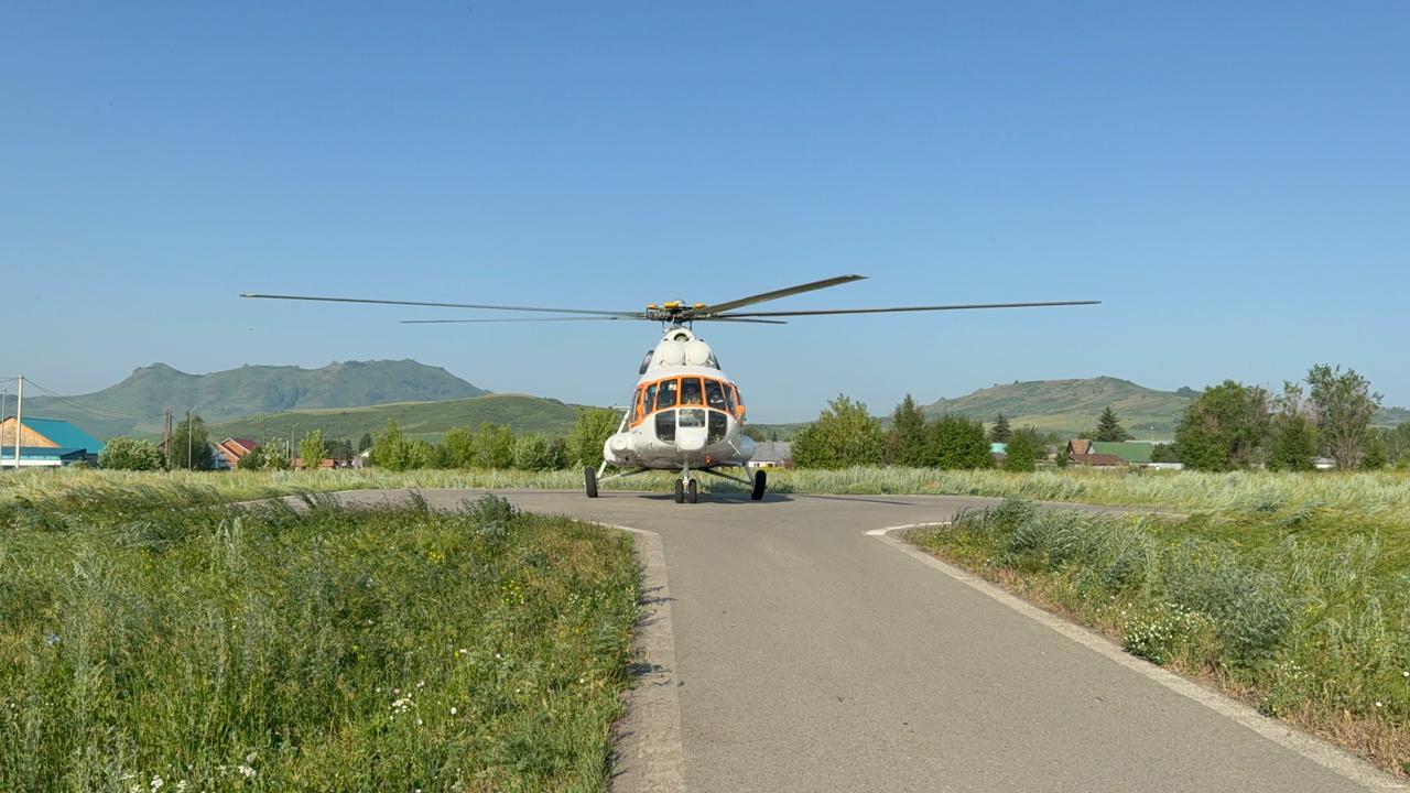 Қатонқарағайдан Өскеменге 3 жасар бала тікұшақпен жеткізілді