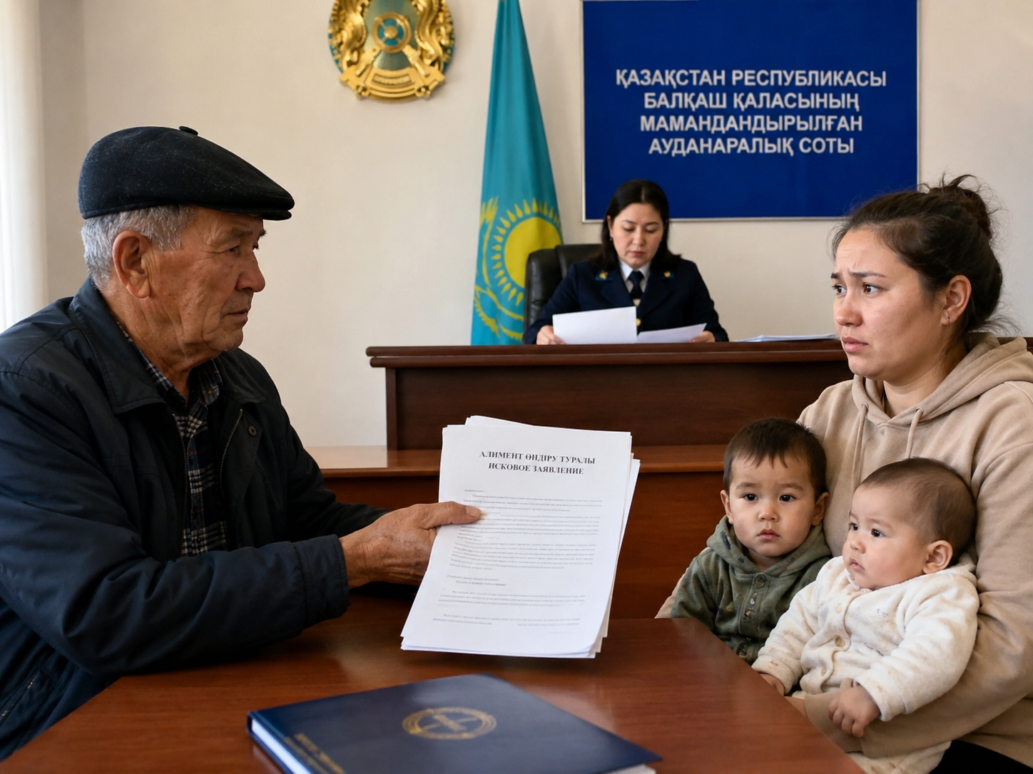 &laquo;Әкесінің үйі мен көлігі бар&raquo;: Зейнеткер алимент үшін 85 мың теңге айлық алатын қызын сотқа берген