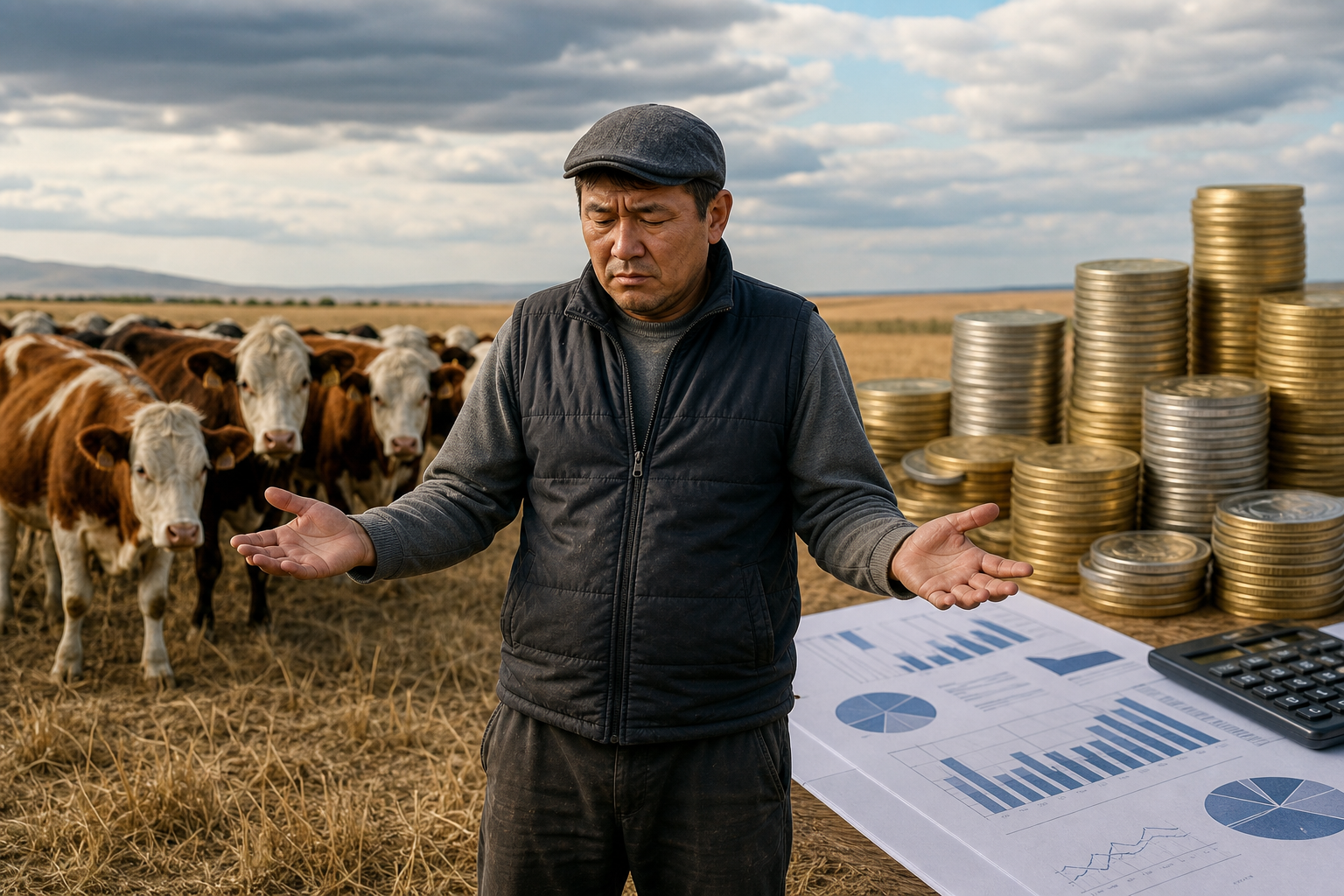 В Казахстане нашли миллиарды на скот, но фермеры не могут их взять