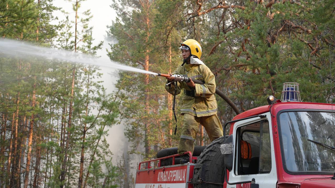 &laquo;Семей орманы&raquo; мемлекеттік орман табиғи резерватындағы орман өрті оқшауланды