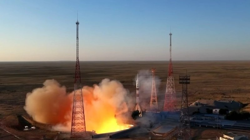&laquo;Союз МС-29&raquo; Байқоңырдан Халықаралық ғарыш станциясына ұшырылды