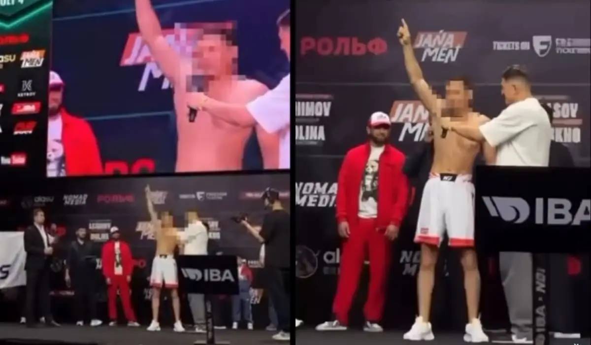 Сахнада қарсыласын балағаттап, қоқан-лоққы көрсетті: Астанада MMA спортшысына қатысты іс қозғалды