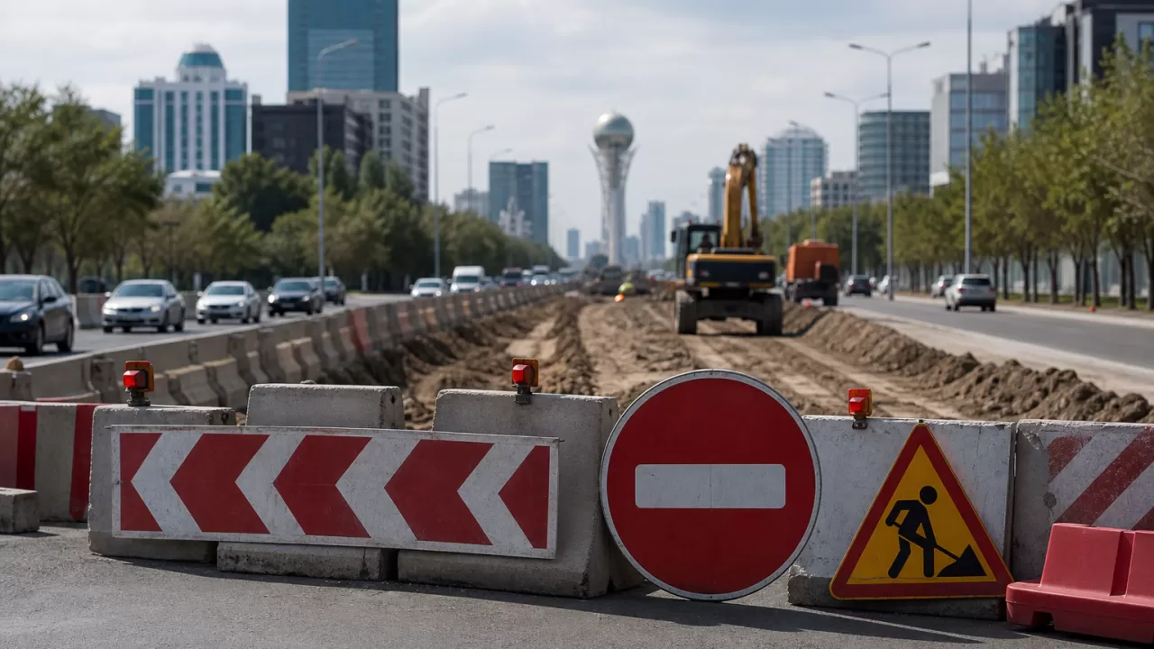 В Астане перекроют важный участок дороги до августа 