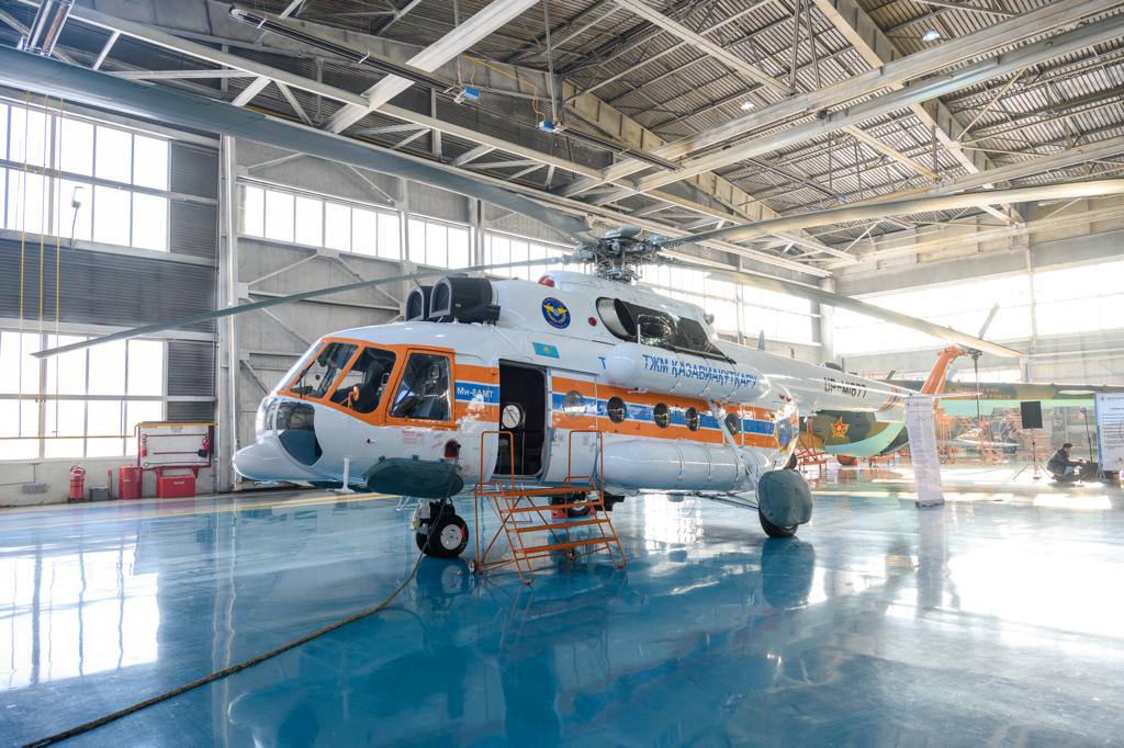 &laquo;Бурабай&raquo; ұлттық паркінде орман өртін сөндіруге тікұшақ тартылды