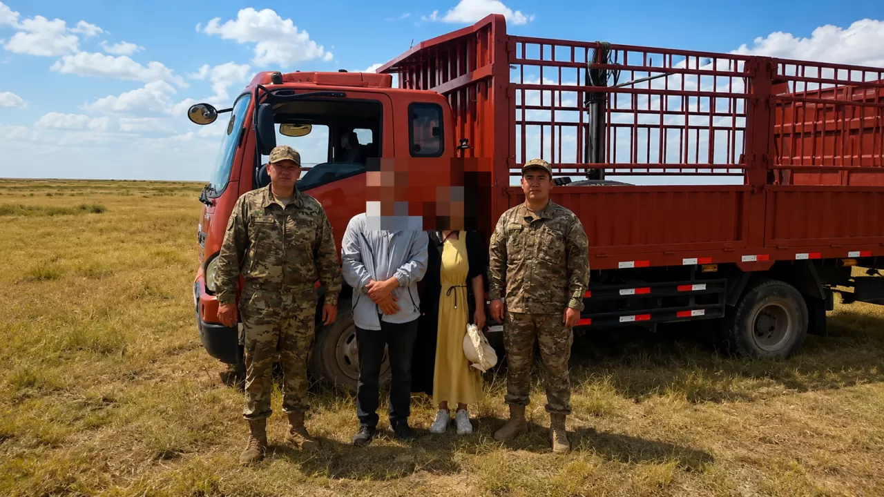 Из грязевой ловушки вызволили граждан Китая в области Улытау  