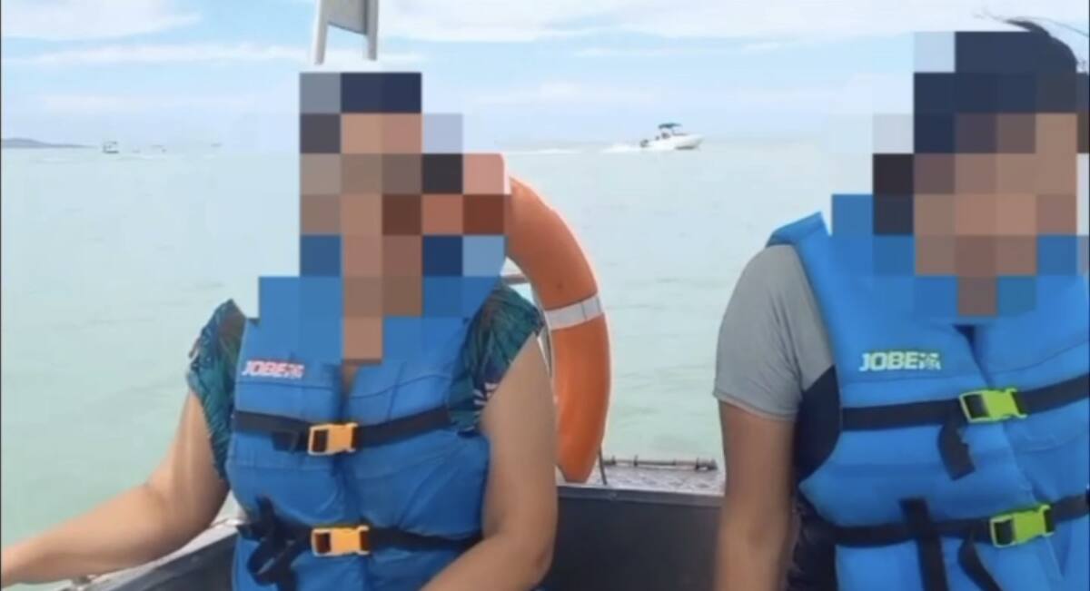 Алакөлде судың ортасында қалып қойған 2 адам құтқарылды