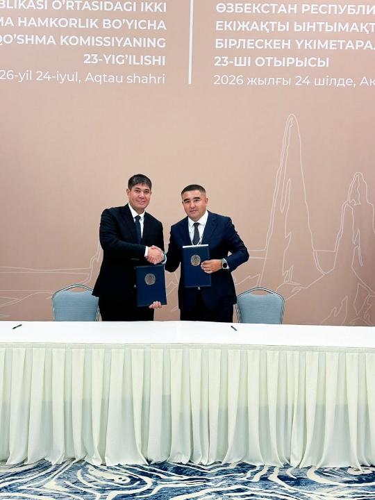 Түркістан облысы мен Өзбекстан арасында 66 млн долларлық келісімдер жасалды