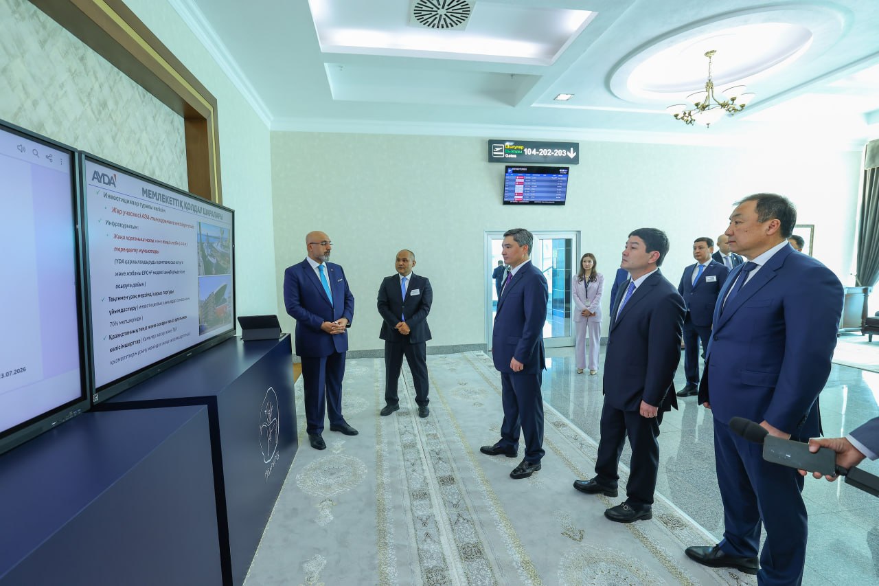 Олжас Бектенов Каспий жағасында салынатын кеме жасау зауытының жобасын қарады