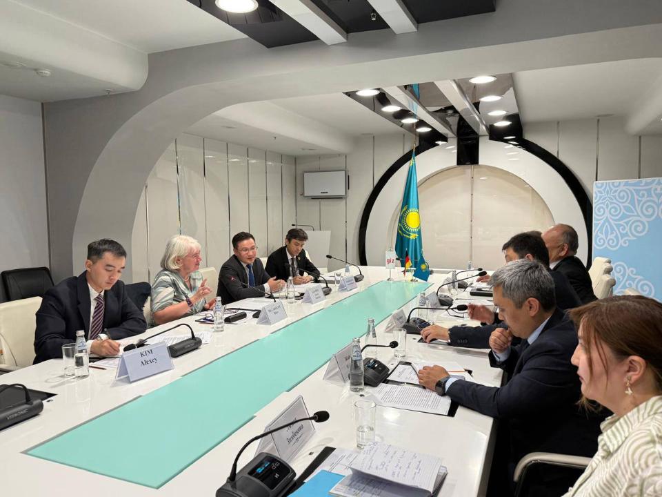 Қазақстан мен Германия су ресурстарын басқару саласындағы ынтымақтастықты кеңейтіп жатыр