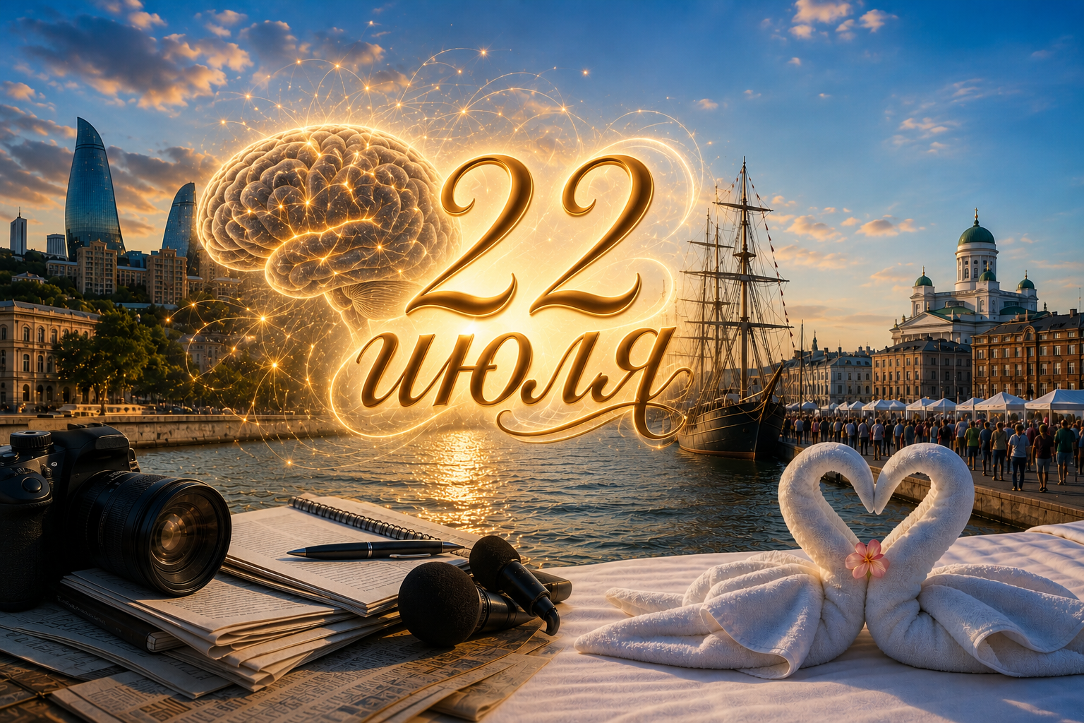22 июля &mdash; день, когда мир говорит о здоровье, отдыхе и свободе слова  