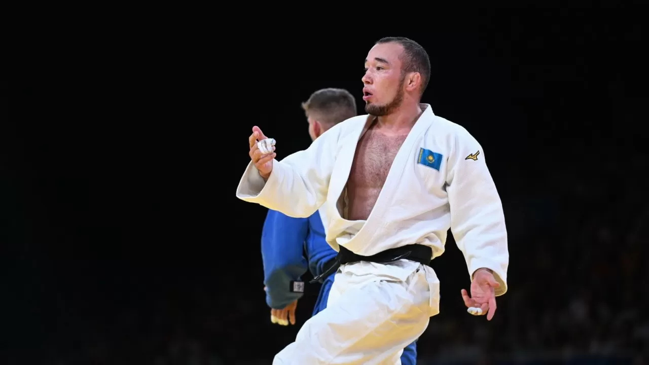 Казахстанский дзюдоист завоевал "золото" на турнире Grand Slam