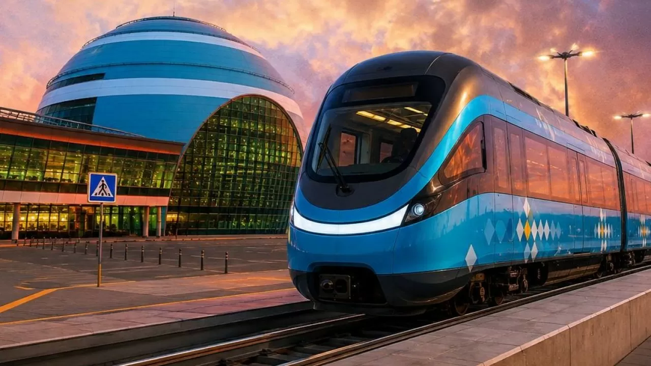 Вход на станцию LRT в аэропорту Астаны закрыли 