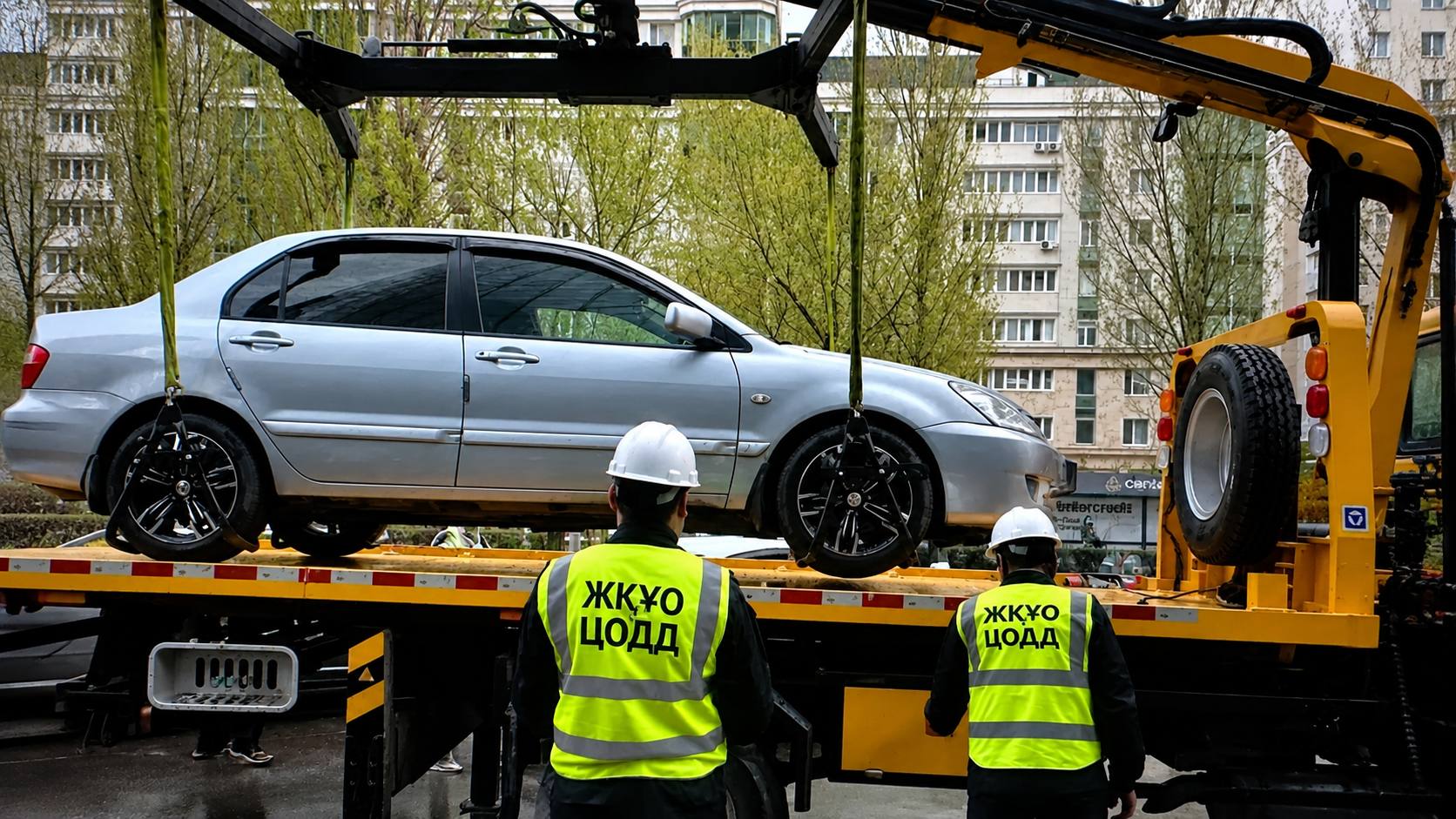Астанада заңсыз тұрған көліктерді эвакуациялау күшейтіледі