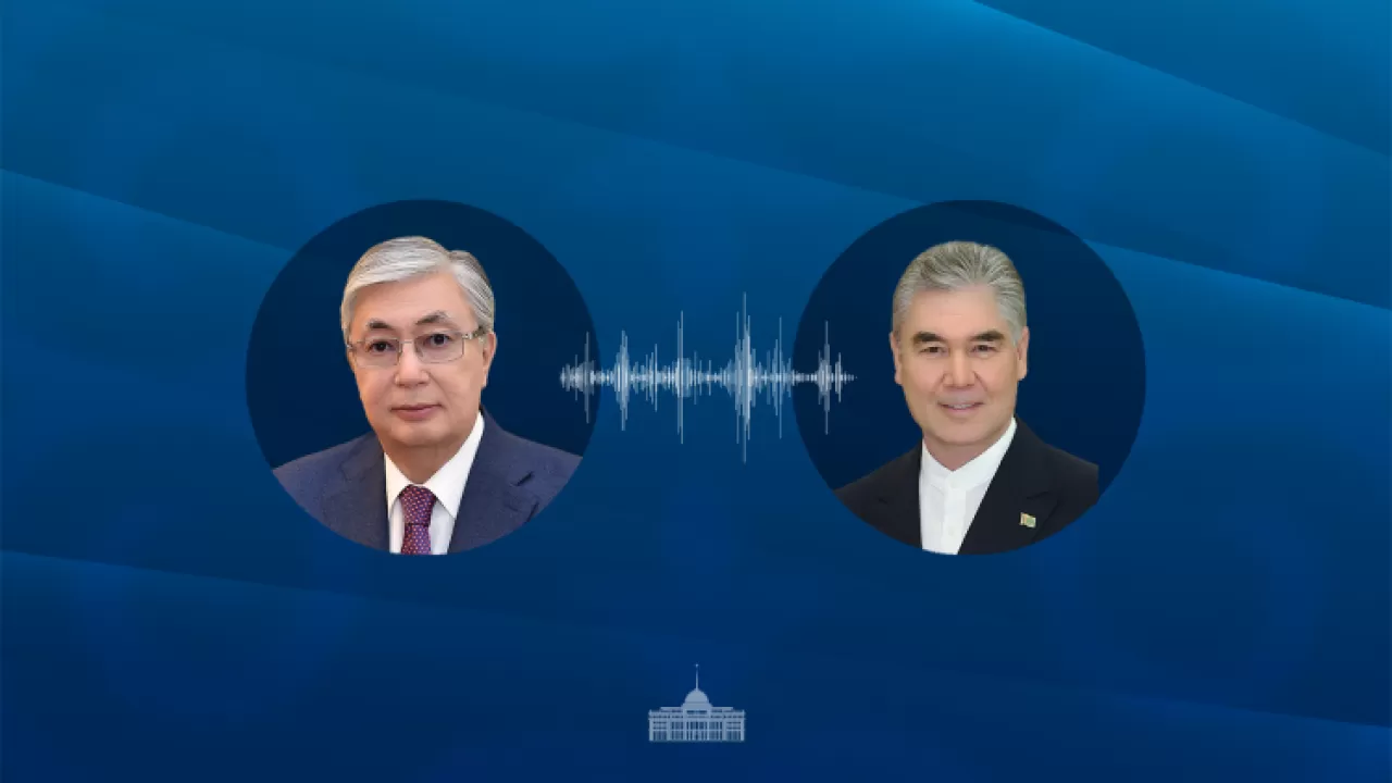 Токаев провел телефонный разговор с  Гурбангулы Бердымухамедовым