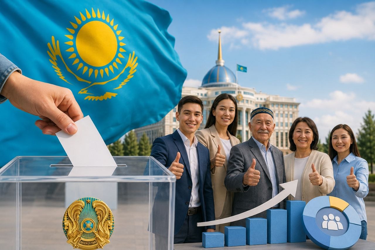 Қазақстандықтардың 72,3%-ы жаңа Құрылтай үшін дауыс беруге дайын